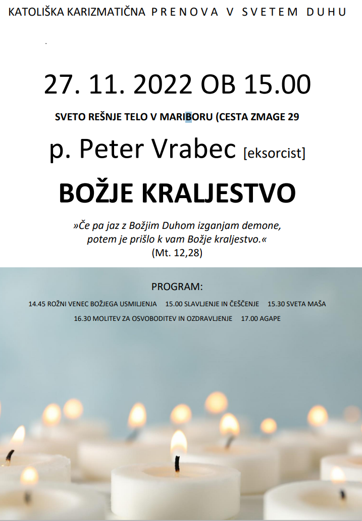 Karizmatična prenova v Svetem duhu v Mariboru